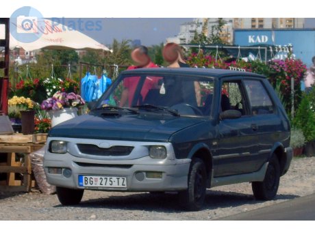 BG 275-TZ, Zastava Yugo