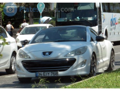 34 EIY 768, Peugeot RCZ