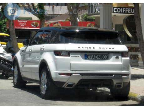 07 ADM 003, Land Rover Range Rover Evoque