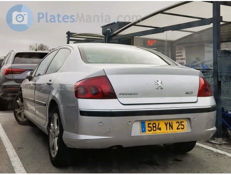 584 YN 25, Peugeot 407