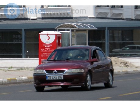 38 AHA 698, Opel Vectra