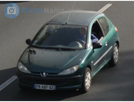 FR-497-XZ, Peugeot 206