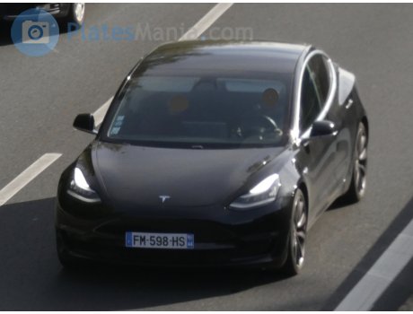 FM-598-HS, Tesla Model 3