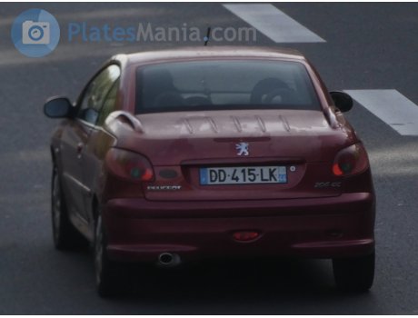 DD-415-LK, Peugeot 206