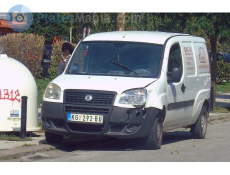 KG 292-BU, FIAT Doblò