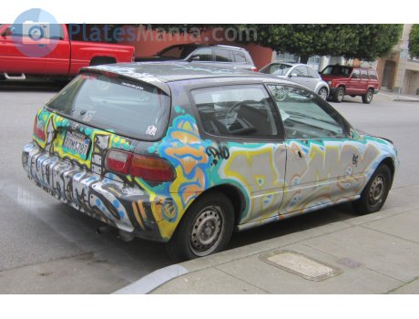 2ZMS787, Honda Civic