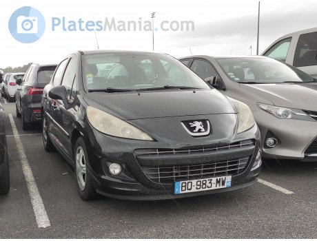 BQ-983-MW, Peugeot 207