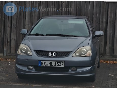 HX HL 1337, Honda Civic