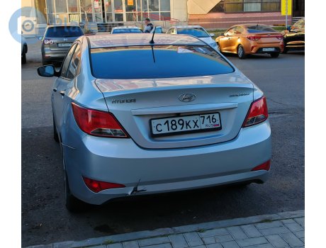 с189кх716, Hyundai Solaris