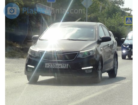 р230ан193, Kia Rio