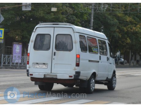 в274ер15, GAZ 3221 ГАЗель