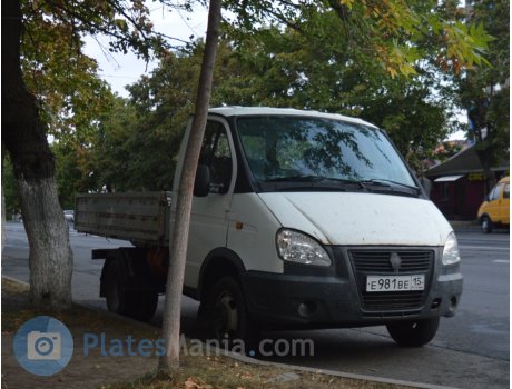 е981ве15, GAZ 3302 ГАЗель