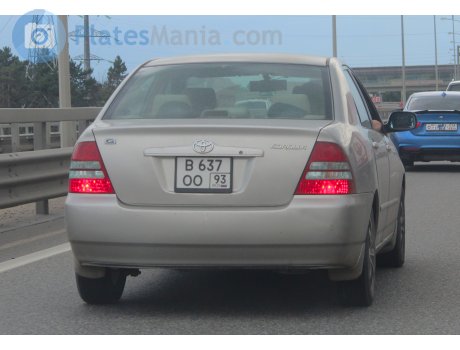 в637оо93, Toyota Corolla