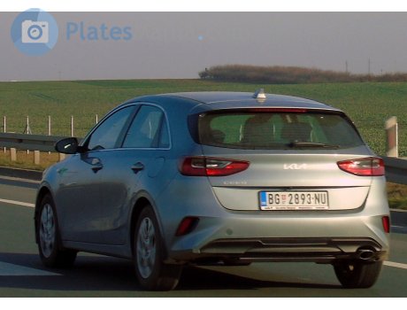 BG 2893-NU, Kia Ceed