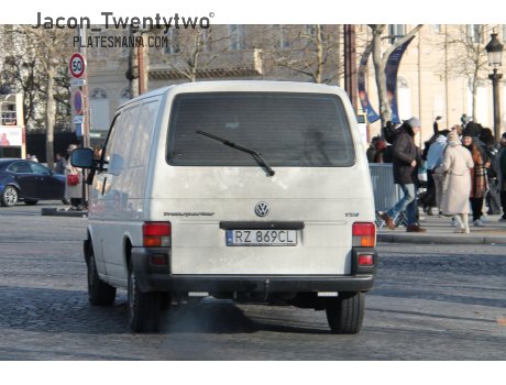 RZ 869CL, Volkswagen Transporter