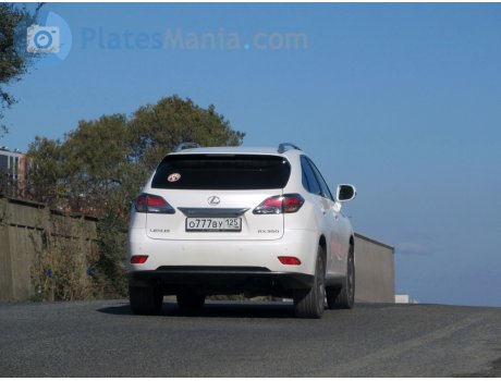 о777ву125, Lexus RX