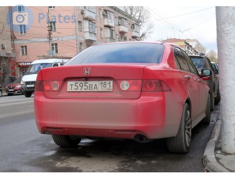 т595ва181, Honda Accord