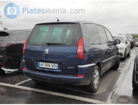 AV-908-WS, Peugeot 807