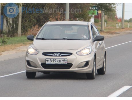 м819кв46, Hyundai Solaris