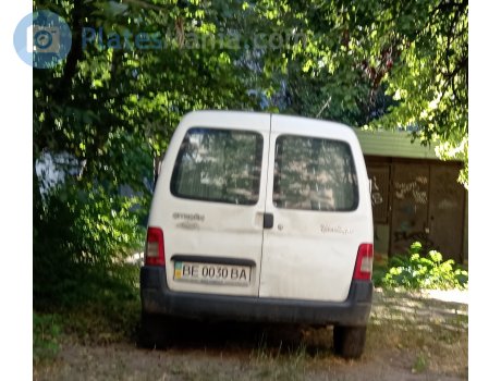 BE 0030 BA, Citroёn Berlingo