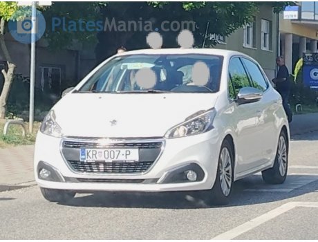 KR 007-P, Peugeot 208