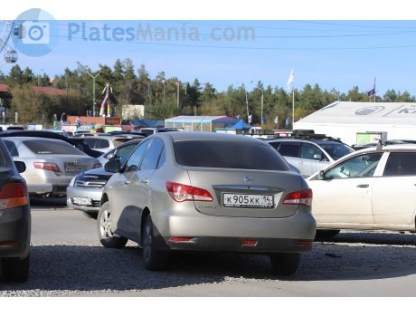 к905кк14, Nissan Almera