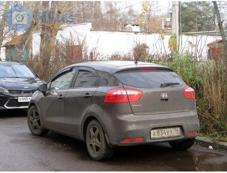 а834ех76, Kia Pride