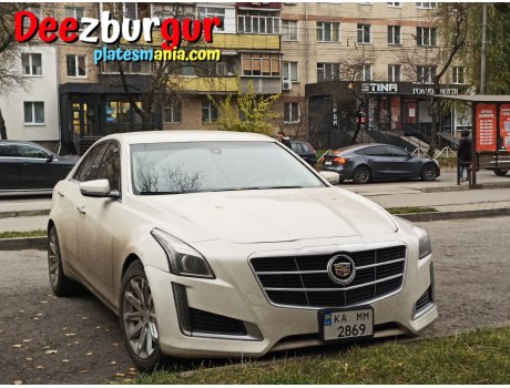 KA 2869 MM, Cadillac CTS