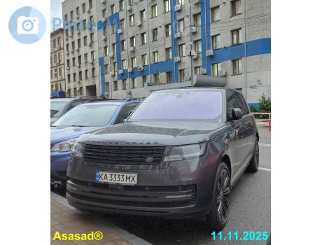 KA 3333 MX, Land Rover Range Rover