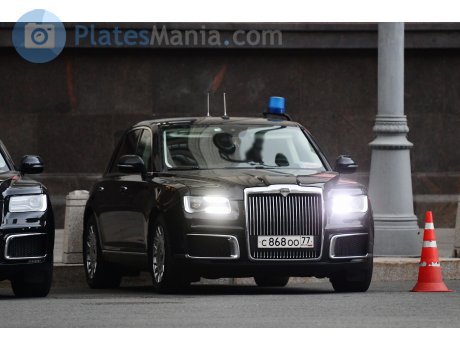 с868оо77, Aurus Senat