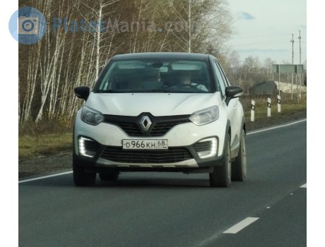 о966кн68, Renault Kaptur