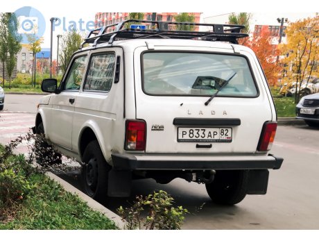 р833ар82, Lada (VAZ) 2121 Нива