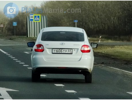 т606тр64, Lada (VAZ) 2191 Granta