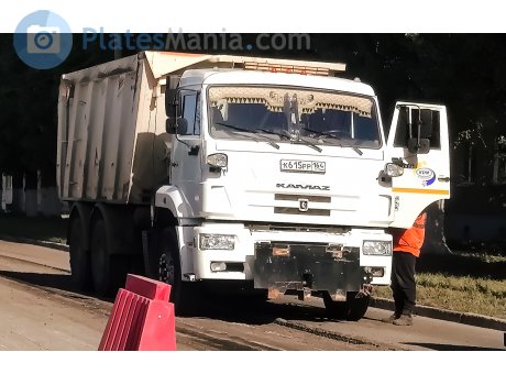 к615рр164, KamAZ 6520