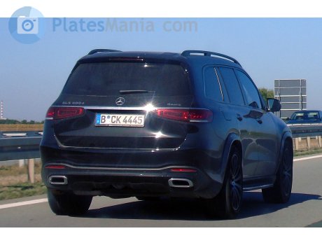 B CK 4445, Mercedes-Benz GLS-Klasse