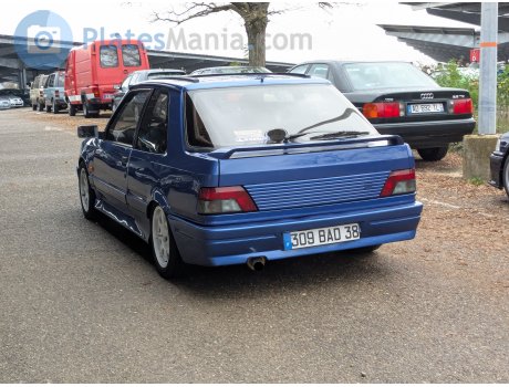 309 BAD 38, Peugeot 309