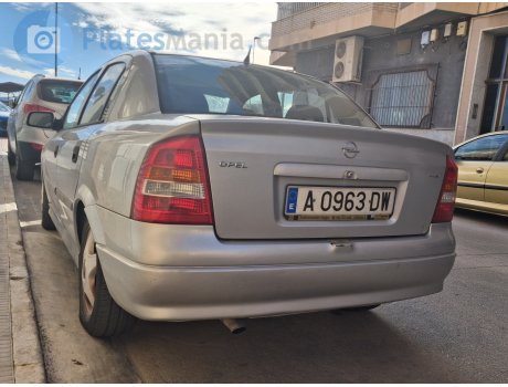 A 0963 DW, Opel Astra