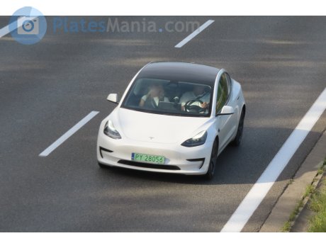 PY 28056, Tesla Model 3