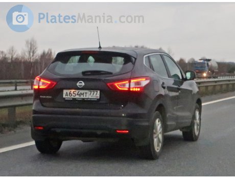а654мт777, Nissan Qashqai