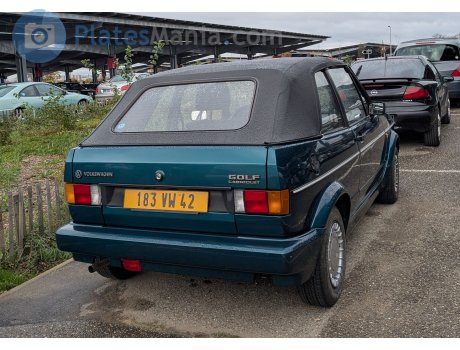 183 VW 42, Volkswagen Golf