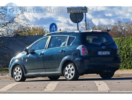 AFY 147, Toyota Corolla Verso