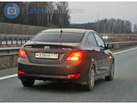 р326не777, Hyundai Solaris