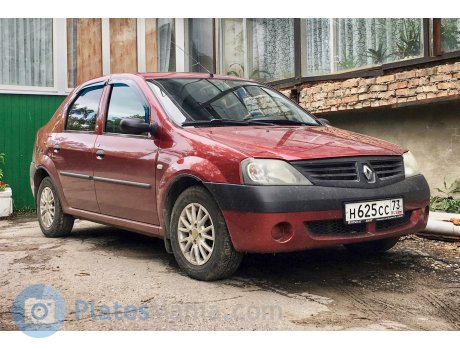 н625сс73, Renault Logan