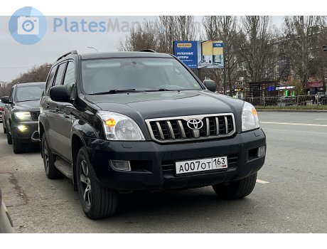 а007от163, Toyota Land Cruiser Prado