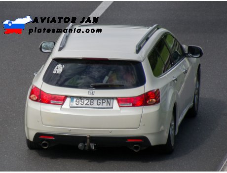 9928 GPN, Honda Accord