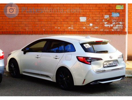 р478вх323, Toyota Corolla Fielder