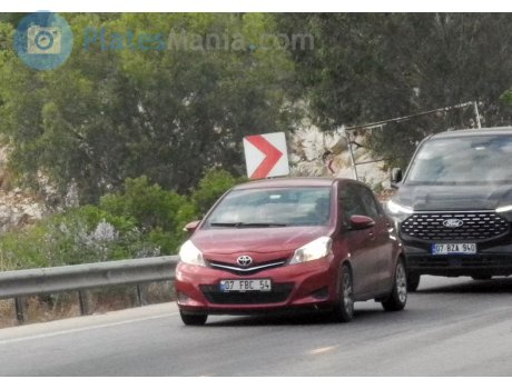 07 FBC 54, Toyota Yaris