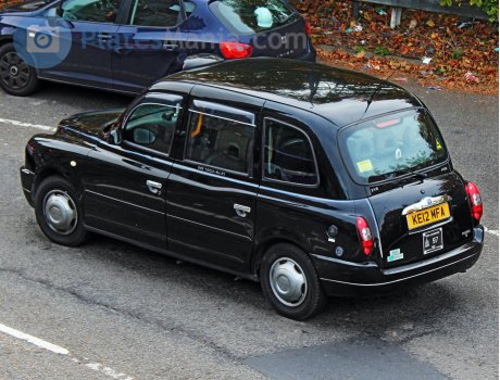 KE12 MFA, London Taxi Company TX4