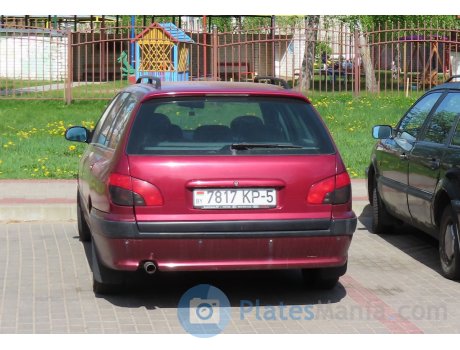 7817 KP-5, Peugeot 406