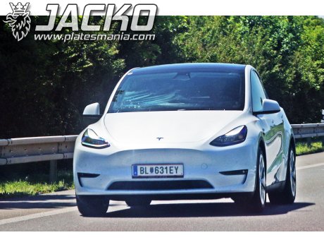 BL 631 EY, Tesla Model Y